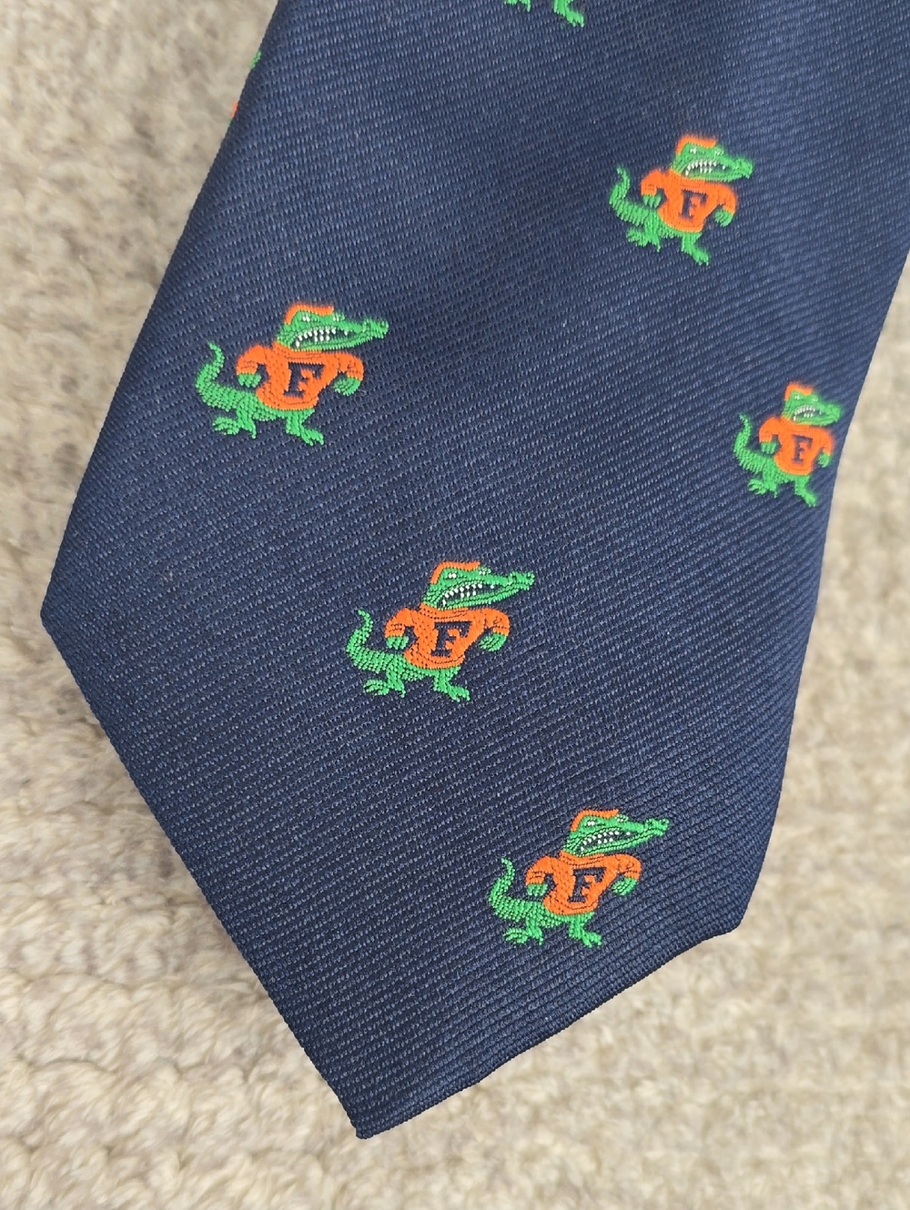 Florida Gators Navy Tie - Picture 2 of 4